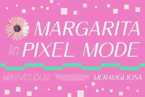 Impana Pixel font