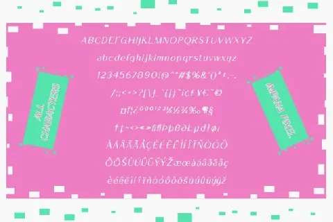 Impana Pixel font