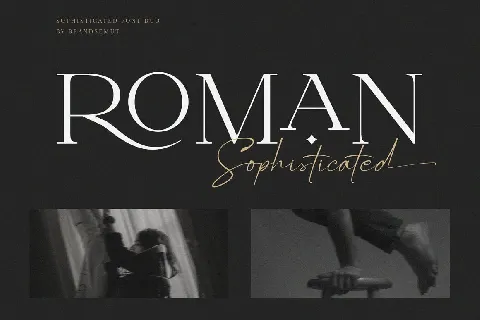 Roman Sophisticated font