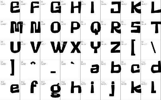 Jhorde font