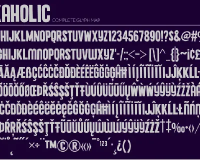 Punkaholic font