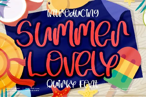 Summer Lovely font