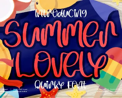 Summer Lovely font