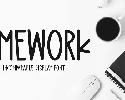 Timework font