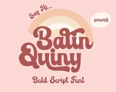 Balin Quiny font