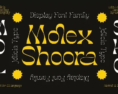 Molex Shoora font
