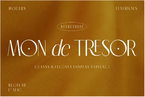 Mon de Tresor font