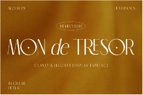 Mon de Tresor font