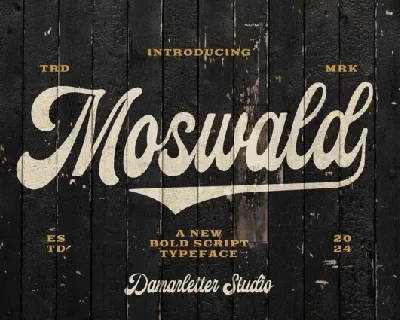 Moswald font