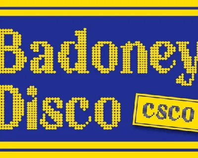 Badoney Disco font