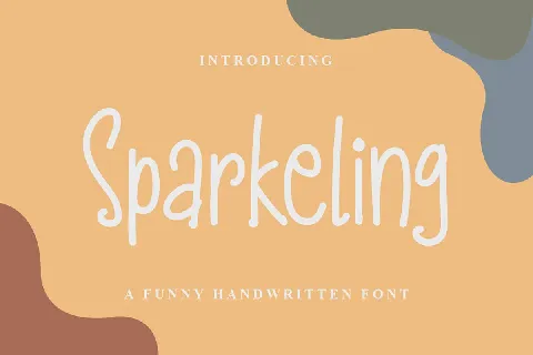 Sparkeling font