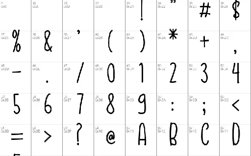 Sparkeling font