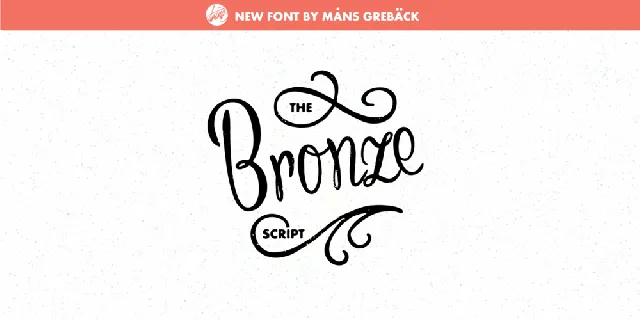 Bronze Script Personal Use font