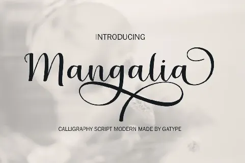 Manggalia font