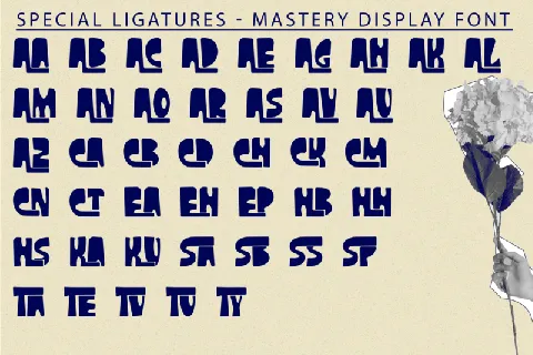 Mastery Display font