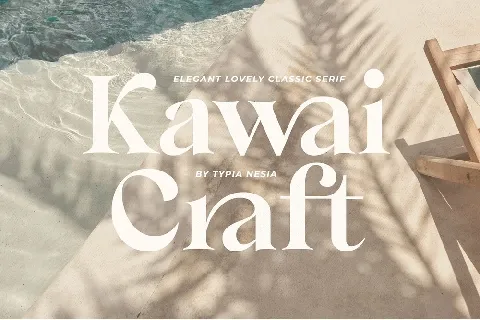 Kawai Craft font