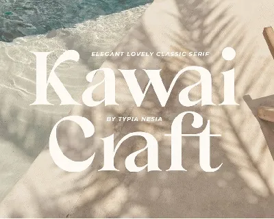 Kawai Craft font