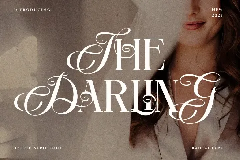 The Darling font