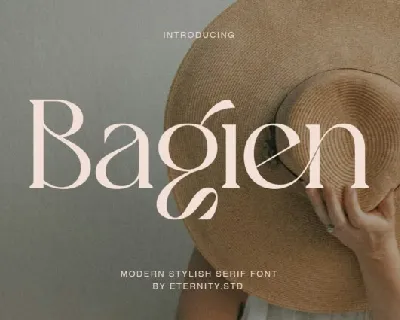 Bagien font