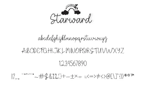 Starward font