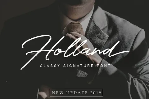 Holland Free font