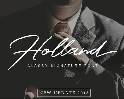 Holland Free font