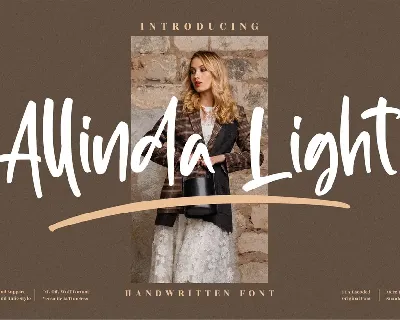 Allinda Light font