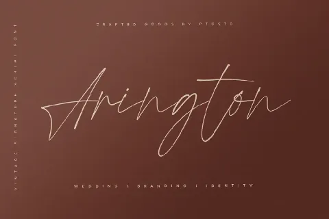 Arington font