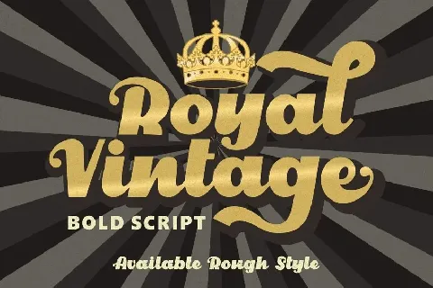 Royal Vintage font