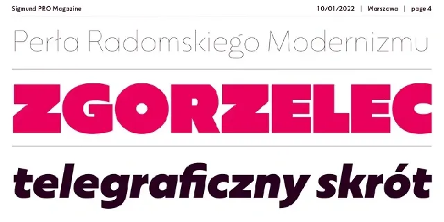 Sigmund PRO Family font