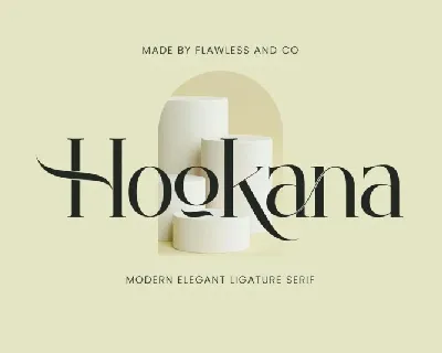 Hookana font