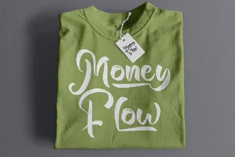 Money Flow font