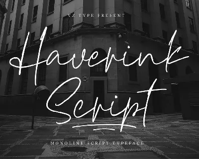 Haverink font