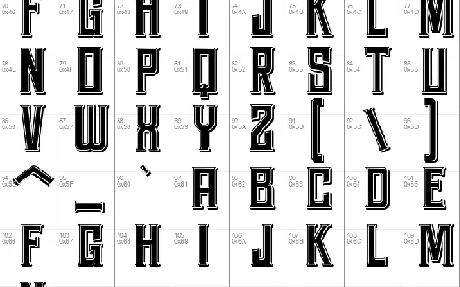 Hardsign font