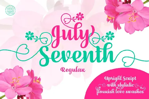 July Seventh Free font