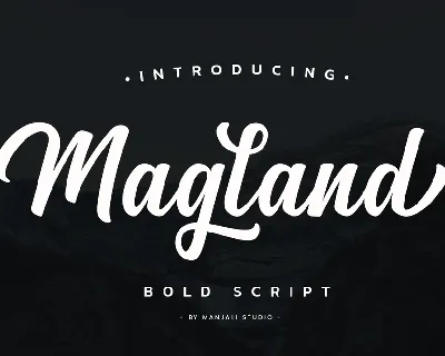 Magland font