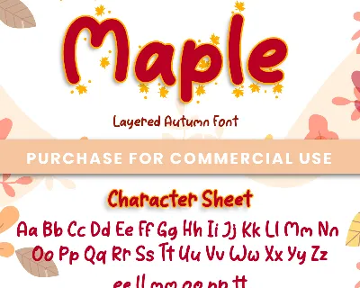 Sweet Maple font