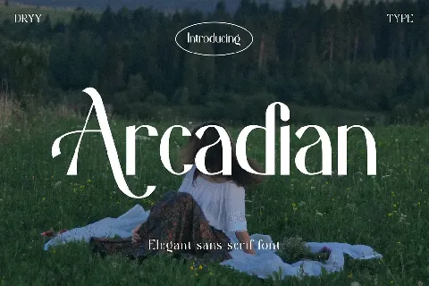 Arcadian font