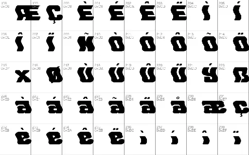 Dynamic Wave font