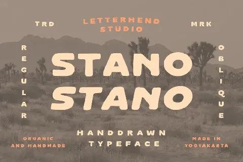 Stano Sans font