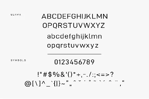 Zero Geometric Typeface font