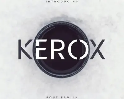 Kerox Family font