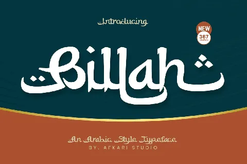 Billah font