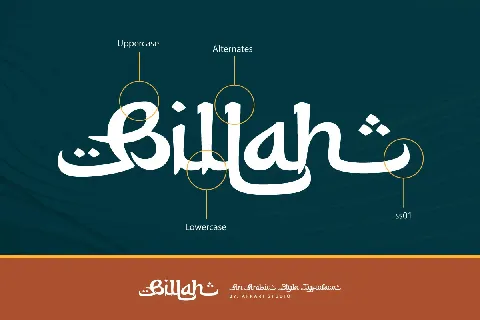 Billah font