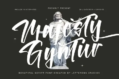 Majesty Gyntur font