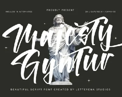 Majesty Gyntur font