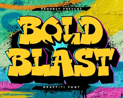 Bold Blast font