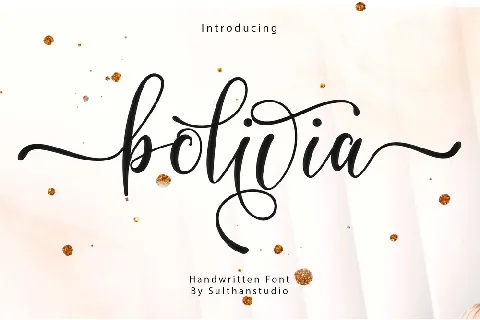 Bolivia font