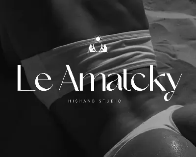 Le Amatcky font