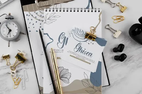 Pretty Flower Demo font